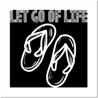 let go of life Posters and Art